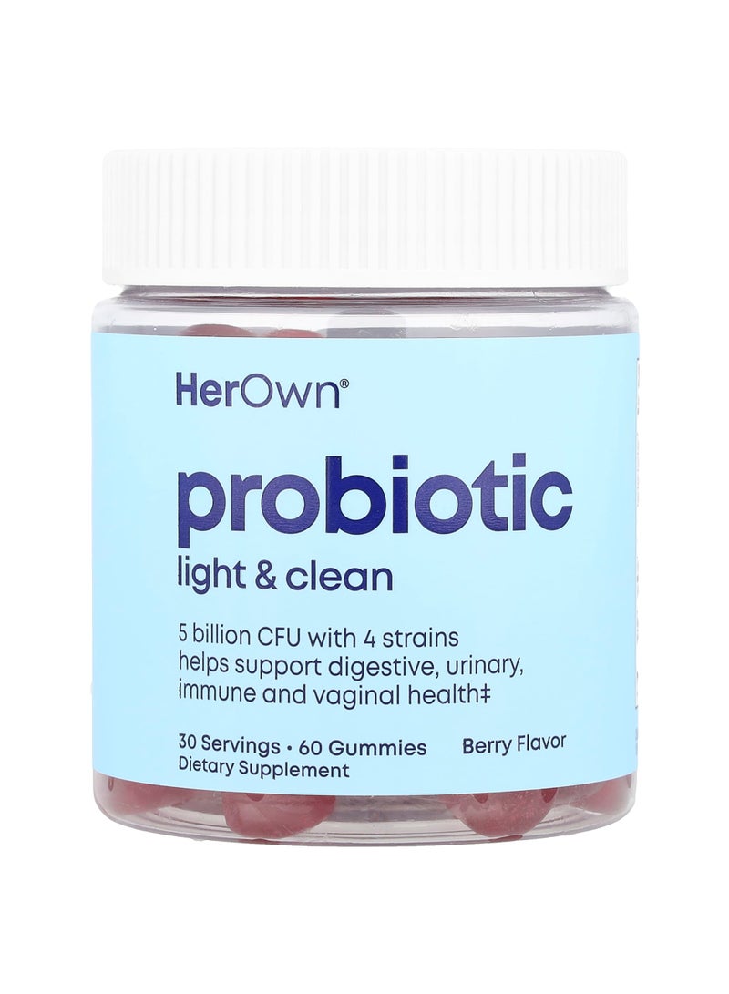 Probiotic Gummies, Berry, 60 Gummies